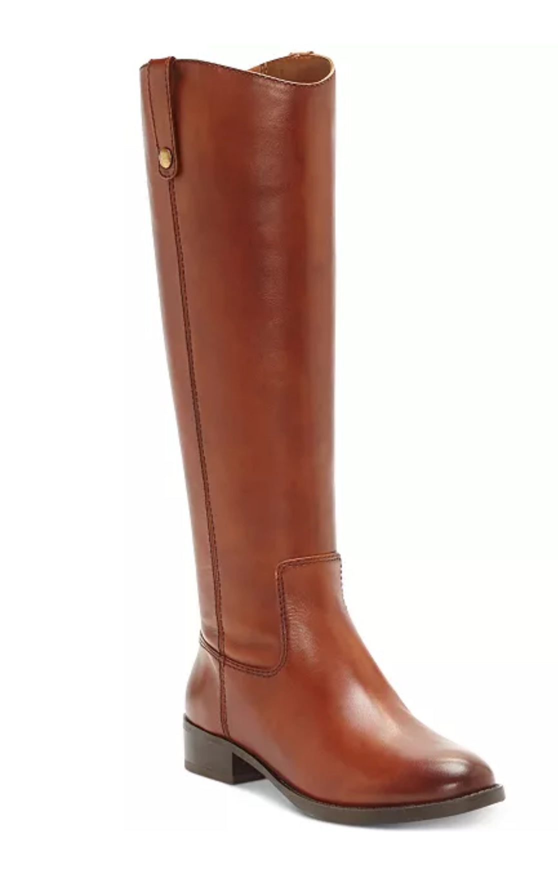 I.N.C. International Concepts
COGNAC Fawne Wide-Calf Leather Knee High Boots 9.5M WC