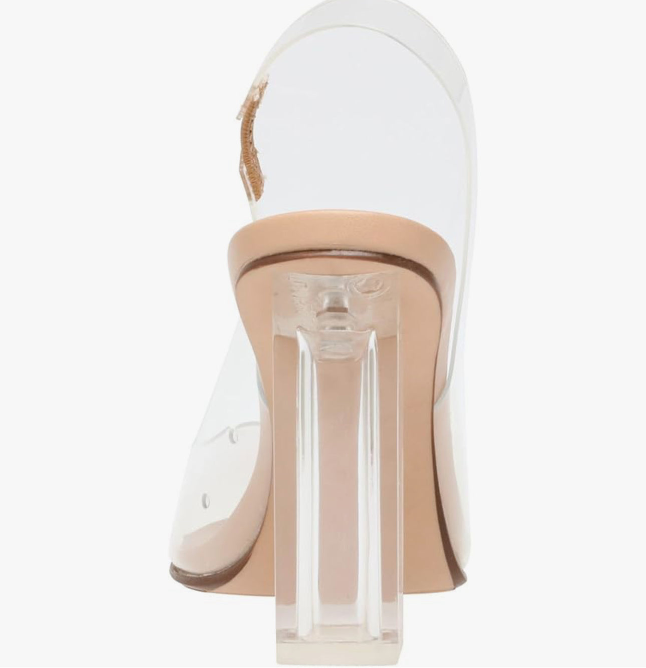 Wild Pair Womens Dharma Vinyl Slingback Evening Heels