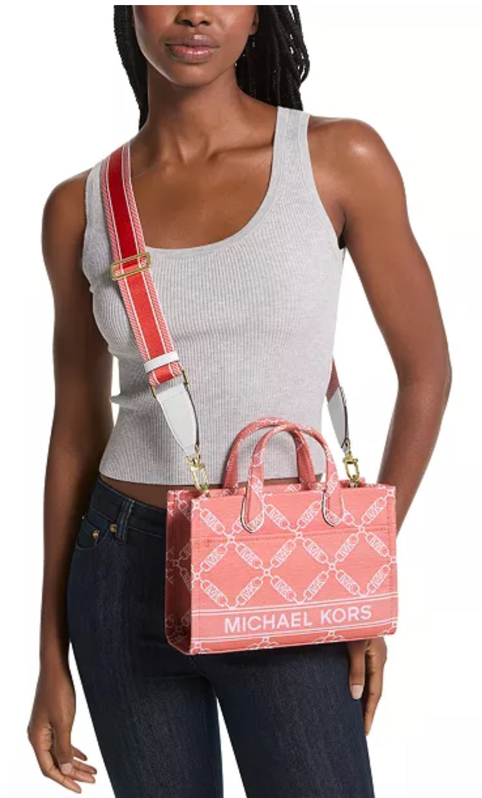 Michael Kors
Empire Logo Gigi Small East West Messenger Bag