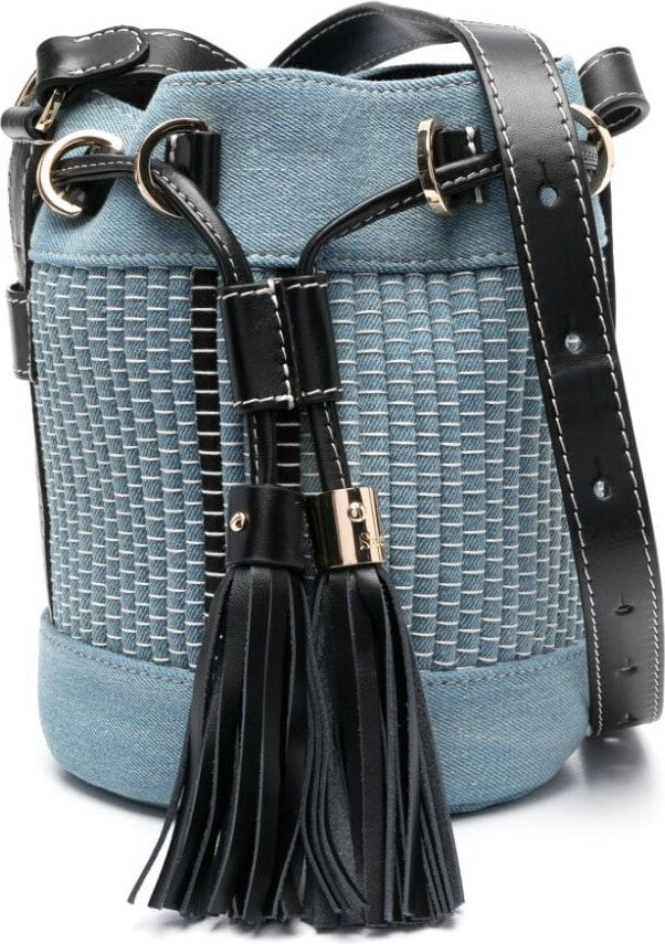 See by Chloe small Vicki denim bucket bag