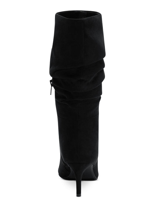 Alfani Womens Lissa Faux Suede Slouchy Booties Black 11M, 6.5M, 6M, 5M