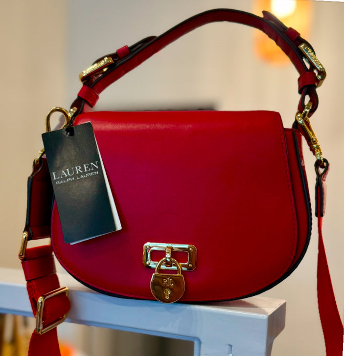 Lauren Ralph Lauren
Tanner Leather Small Crossbody Bag