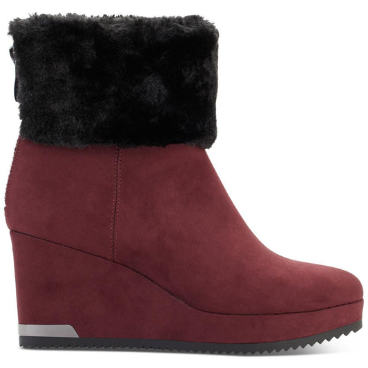 DKNY Nadra Womens Faux Suede Dressy Booties