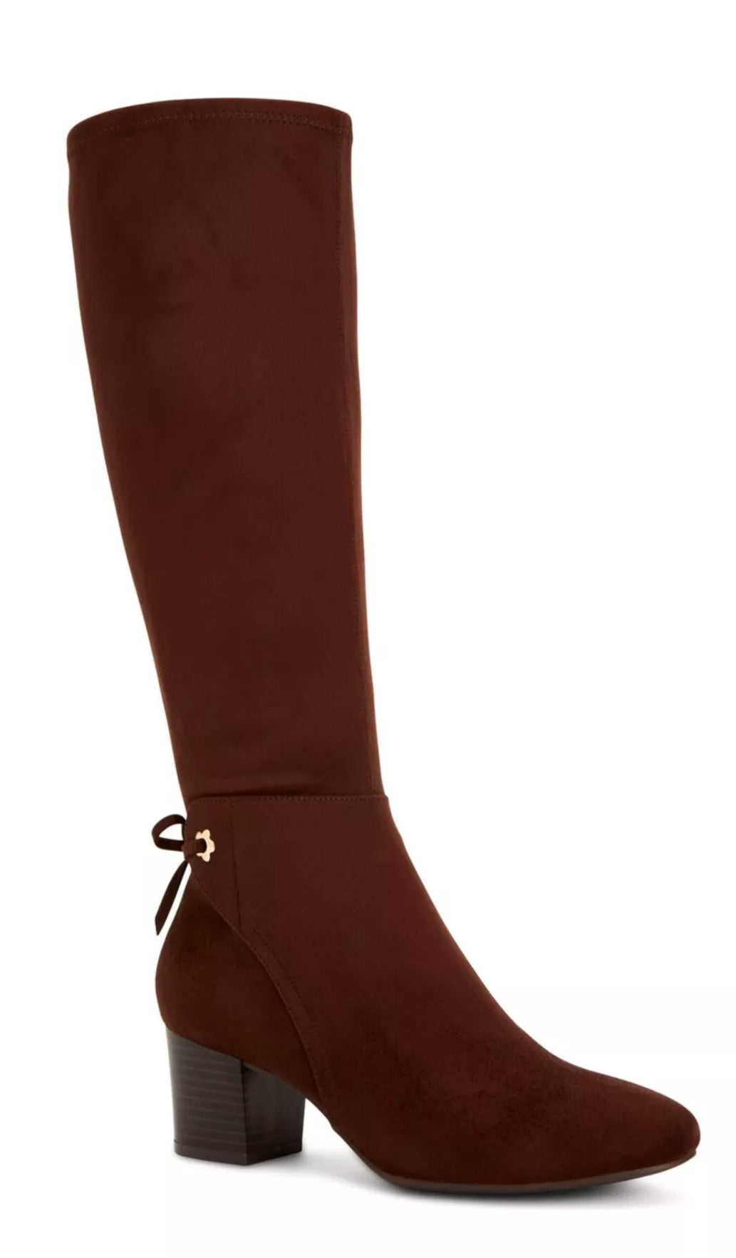 CHARTER CLUB Womens Chocolate Brown Flower Grommets Jaccque Boots