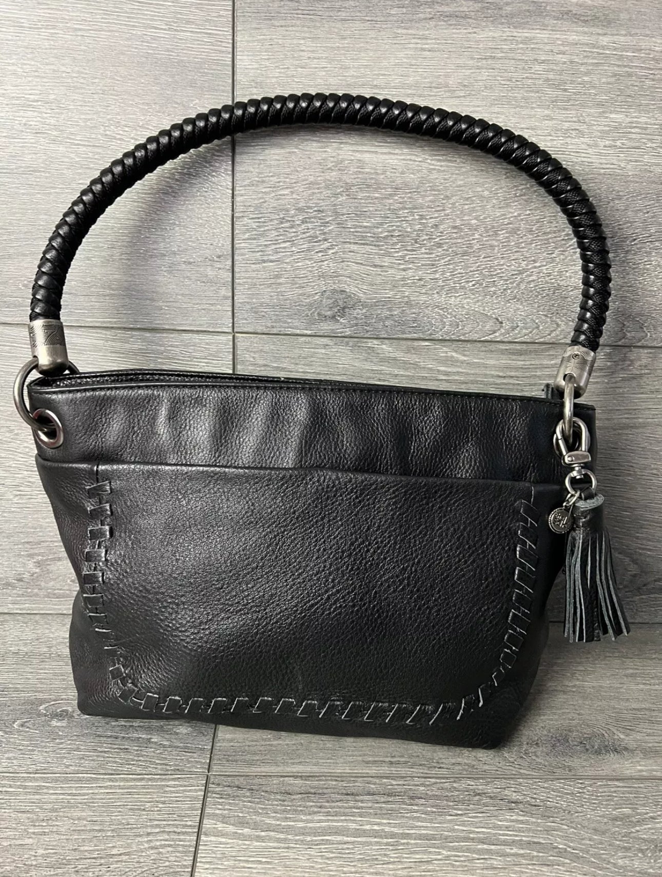 The Sak Indio Small Hobo black color