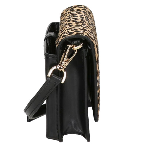 MK SM PHONE CROSSBODY BLACK MULTI