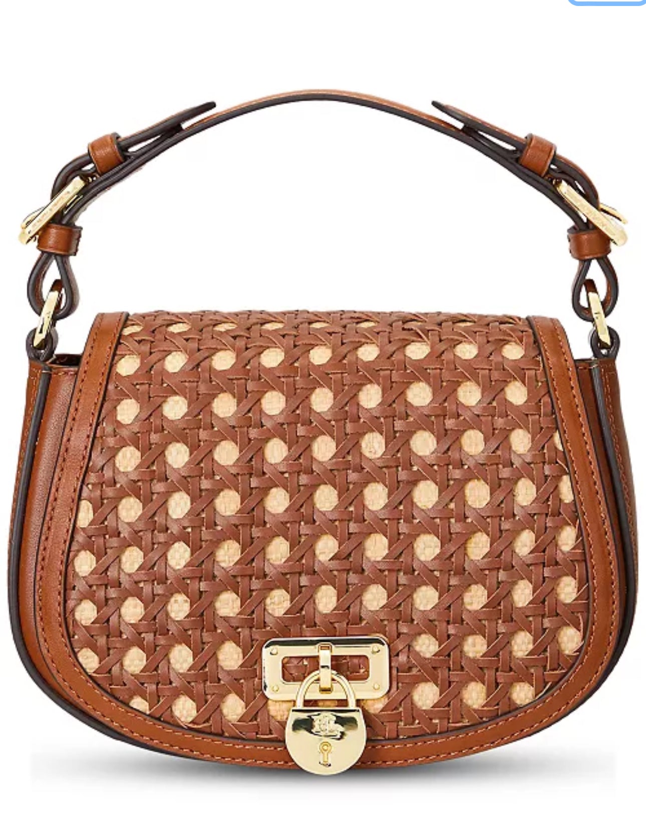 Lauren Ralph Lauren Woven Medium Tanner Crossbody Bag