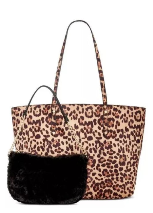 I.N.C. International Concepts Zoiey 2-1 Fur Tote