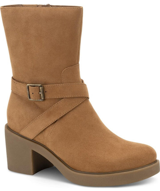 Style & Co. Women's Bessiee Round Toe Block-Heel Booties