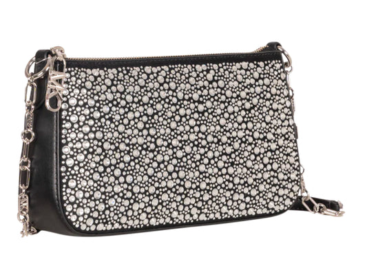 Michael Kors Empire Medium Chain Pouchette Black