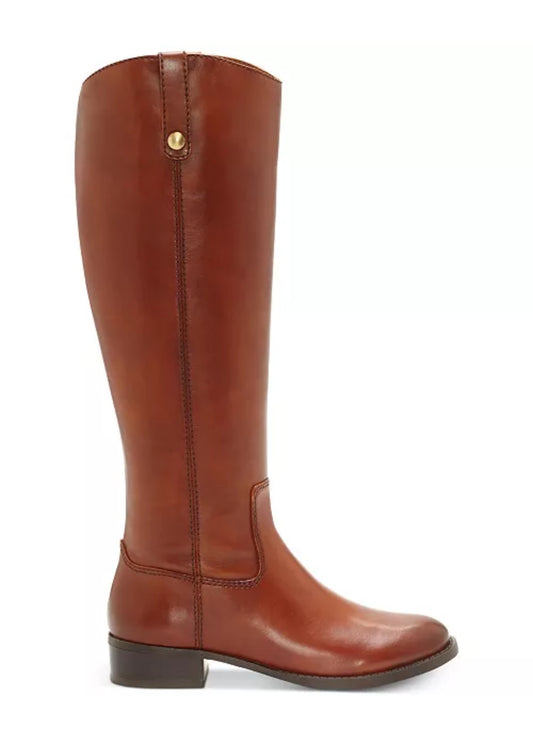 I.N.C. International Concepts
COGNAC Fawne Wide-Calf Leather Knee High Boots 9.5M WC