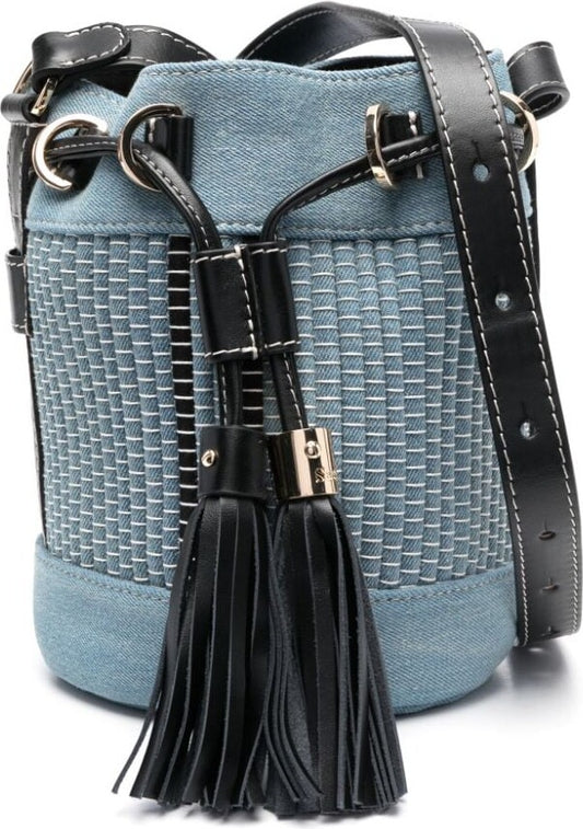See by Chloe small Vicki denim bucket bag