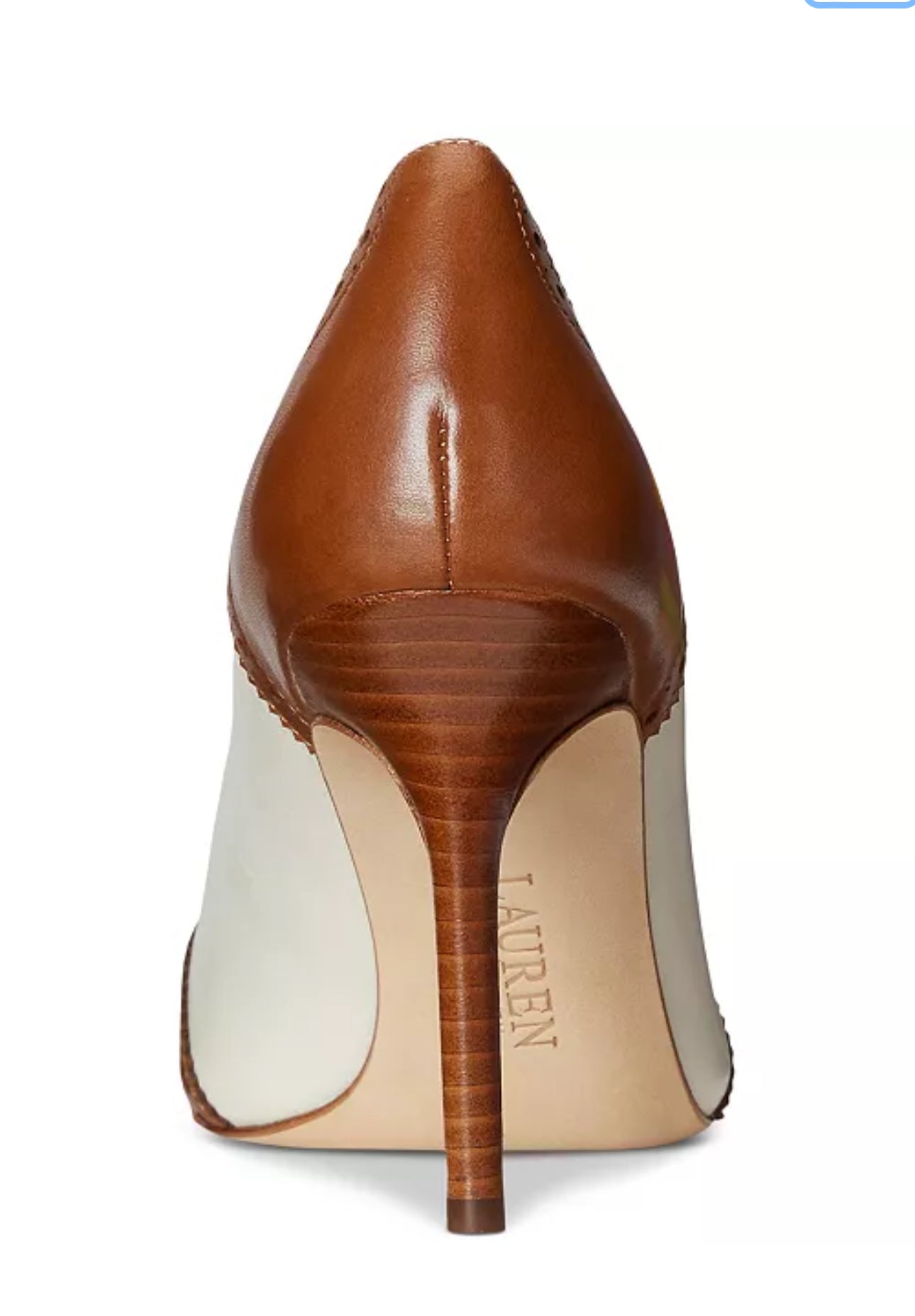 Lauren Ralph Lauren Women's Lynden Nappa Burnished Leather Dress Pumps