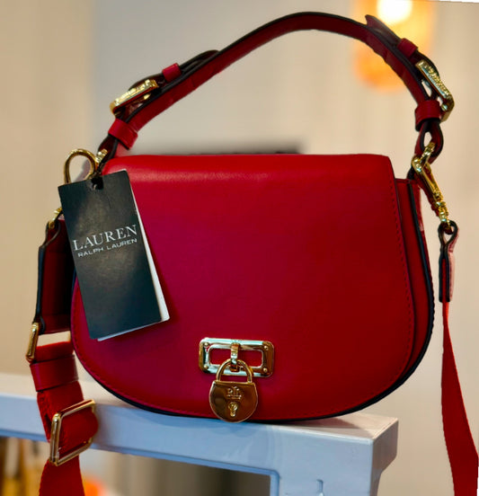 Lauren Ralph Lauren
Tanner Leather Small Crossbody Bag