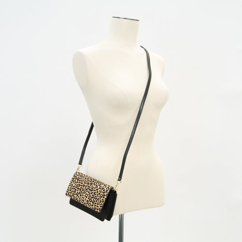 MK SM PHONE CROSSBODY BLACK MULTI