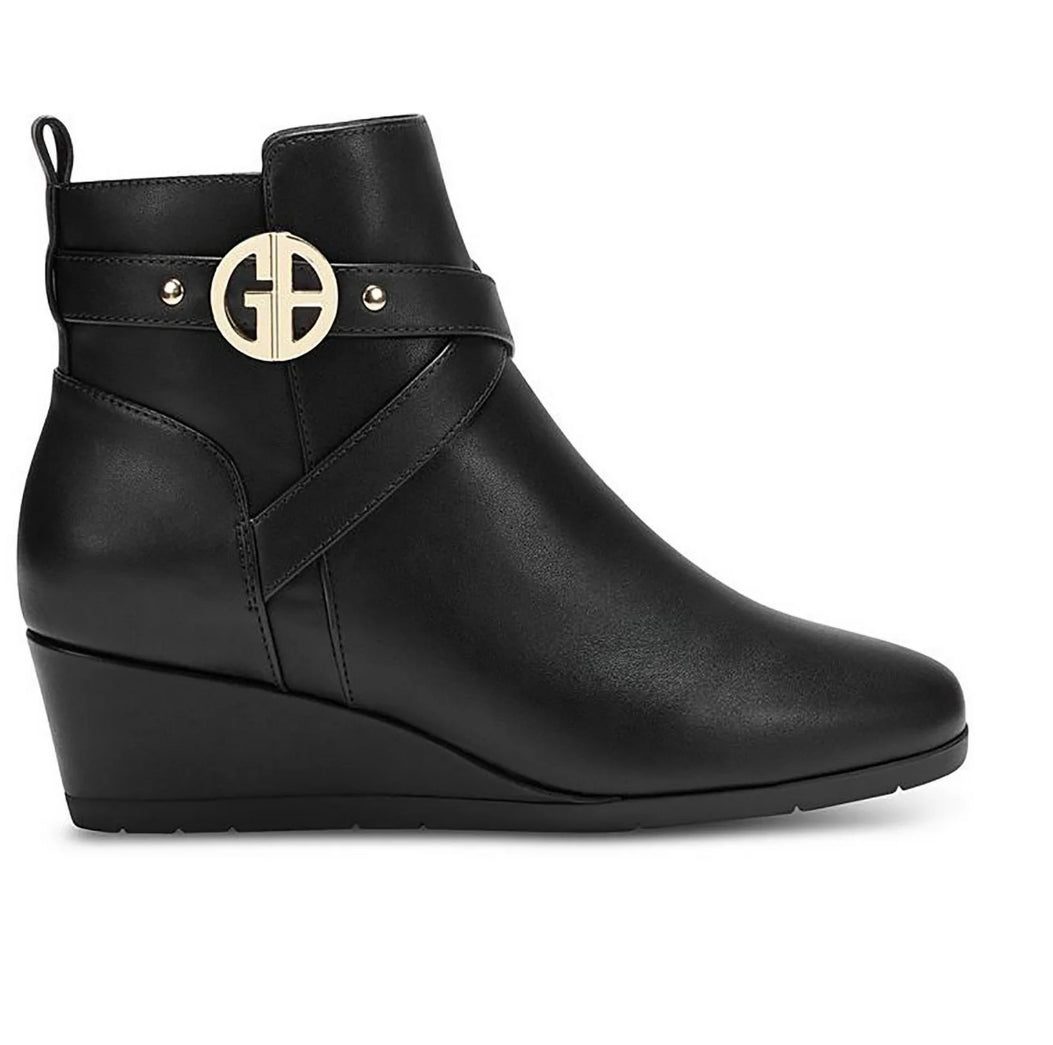 Giani Bernini Womens Cherie Faux Leather Booties Ankle Boots