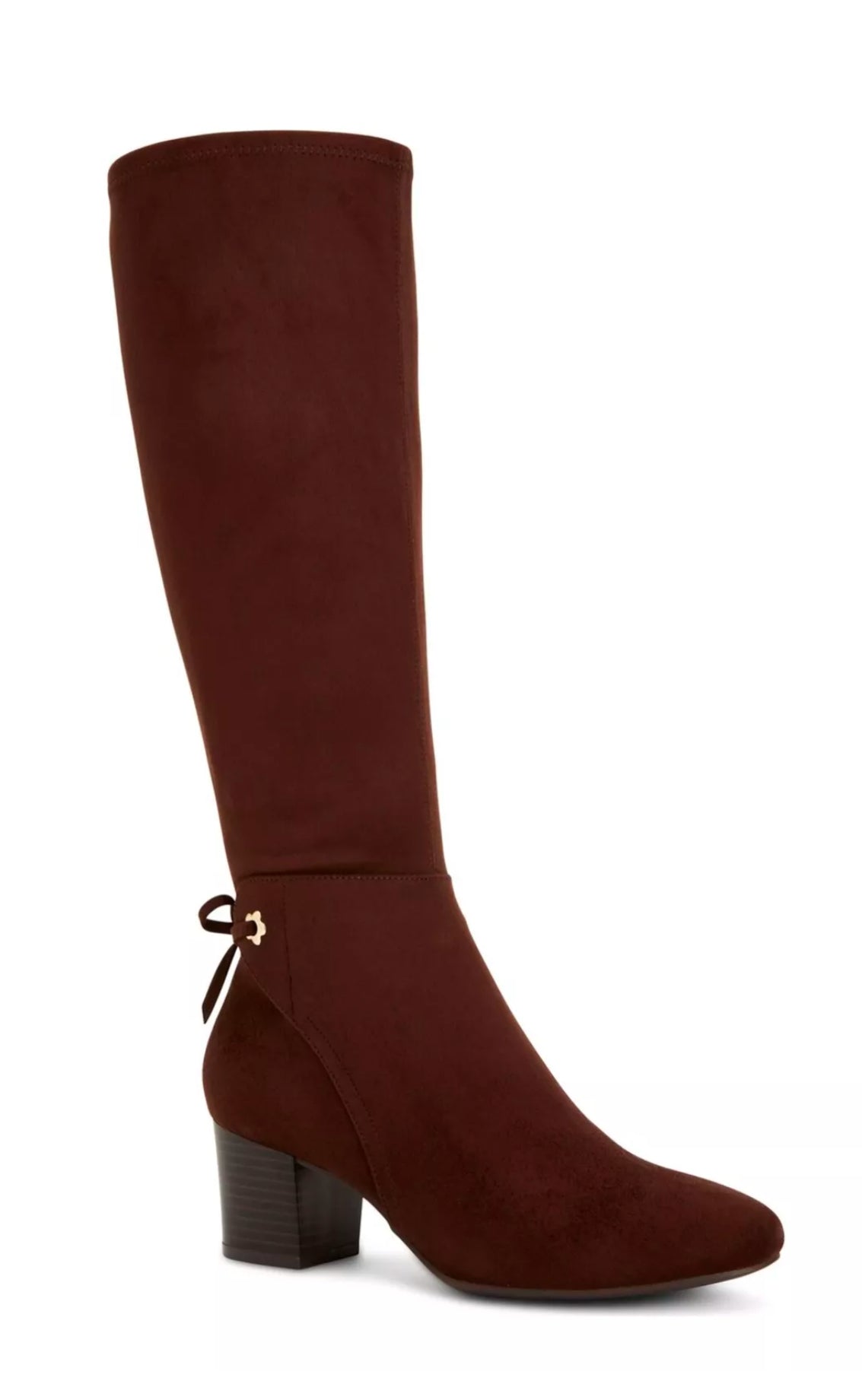 CHARTER CLUB Womens Chocolate Brown Flower Grommets Jaccque Boots