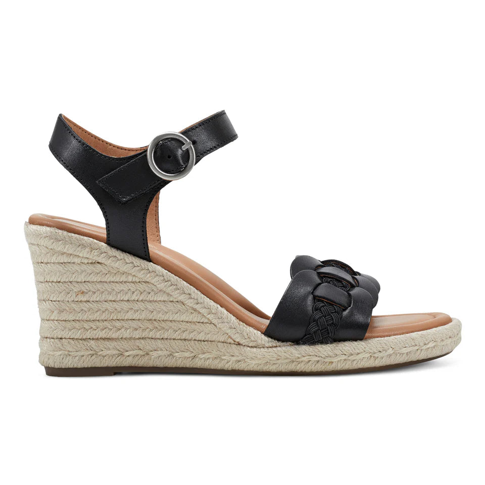 Aisha Espadrille Wedge Sandals, 8M